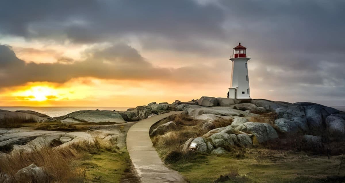 Peggy's Cove near Halifax, Nova Scotia